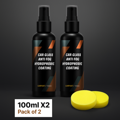 ClearDrive Car Glass Anti-Fog & Rain-Repellent Spray 100 ML - Buy 1 Get 1 Free