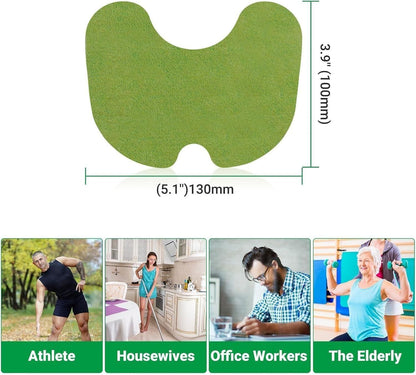 Natural Heat Knee Patches – Fast Pain Relief – Buy 10 Get 10 Free